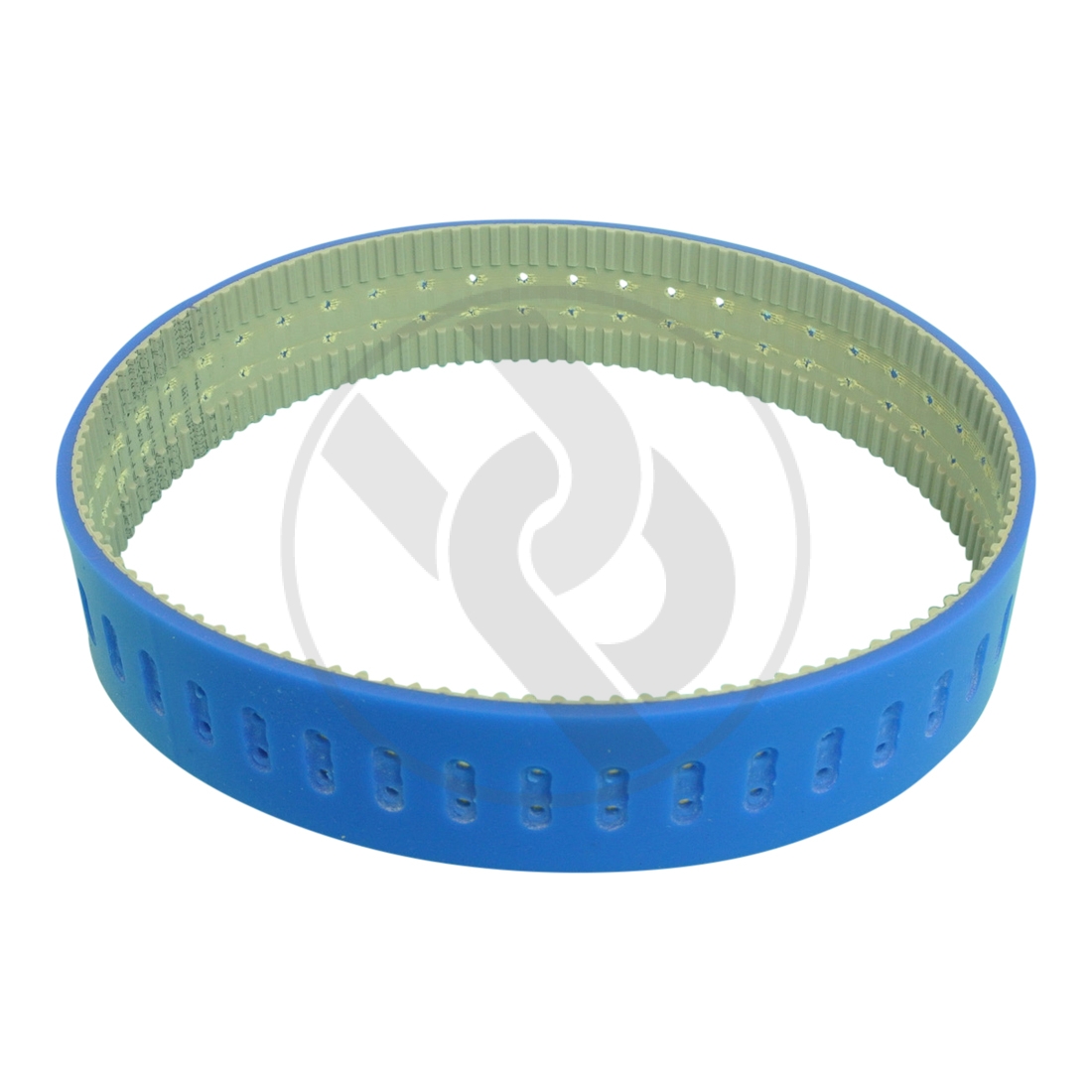 Pull belt, 40×590, vacuum, blue, high grip
